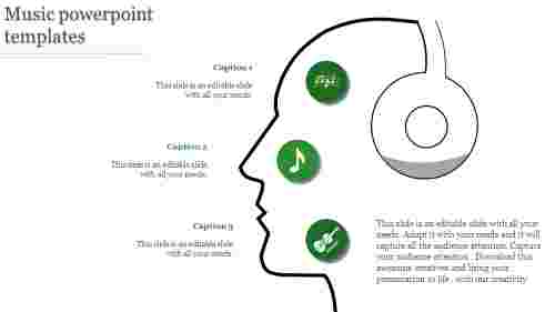 music powerpoint templates-music powerpoint templates-Green